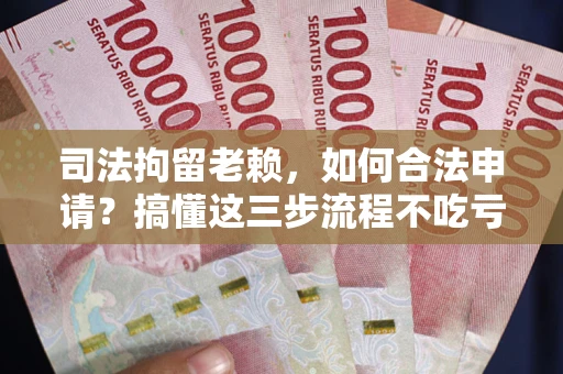 北京司法拘留老赖，如何合法申请？搞懂这三步流程不吃亏！