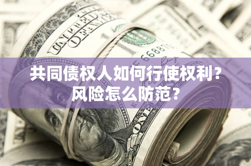 北京共同债权人如何行使权利？风险怎么防范？