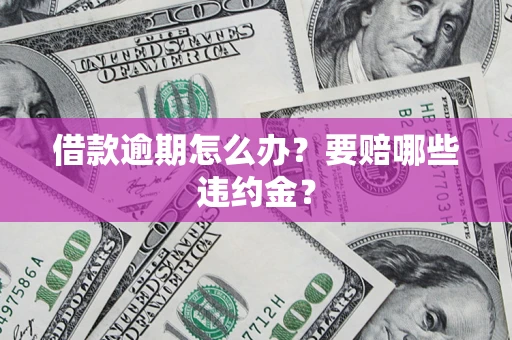 北京借款逾期怎么办？要赔哪些违约金？