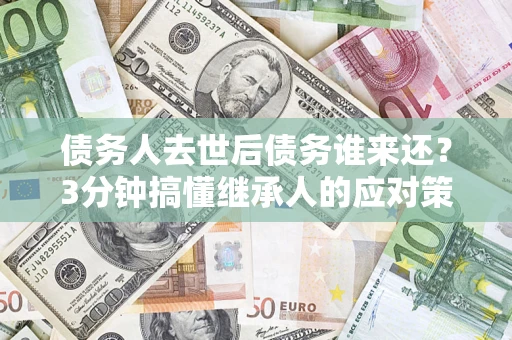 北京债务人去世后债务谁来还？3分钟搞懂继承人的应对策略